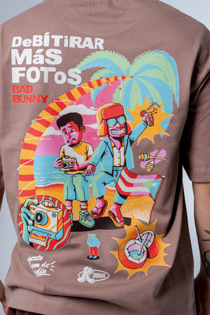 Camiseta oversize fit CHILL — streetwear hecho en Colombia