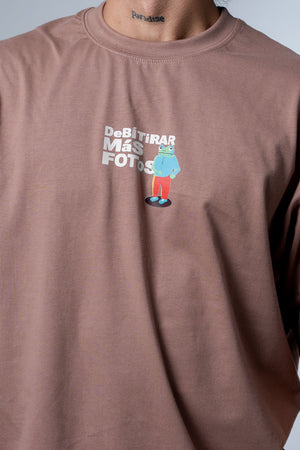 Camiseta oversize fit CHILL — streetwear hecho en Colombia