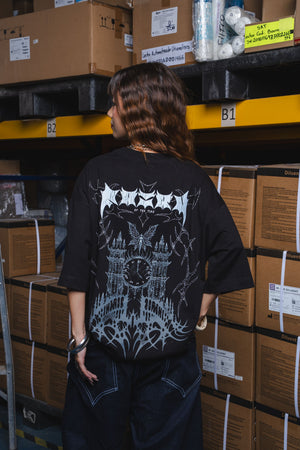 Camiseta oversize fit CHILL — streetwear hecho en Colombia
