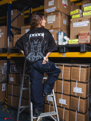 Camiseta oversize fit CHILL — streetwear hecho en Colombia