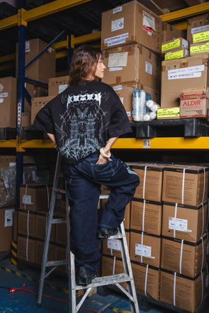 Camiseta oversize fit CHILL — streetwear hecho en Colombia