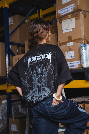 Camiseta oversize fit CHILL — streetwear hecho en Colombia