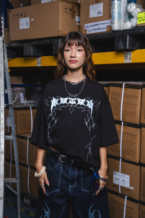 Camiseta oversize fit CHILL — streetwear hecho en Colombia