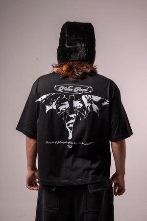 Camiseta boxy fit CHILL — streetwear hecho en Colombia