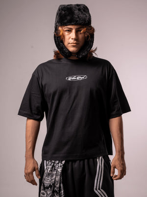 Camiseta boxy fit CHILL — streetwear hecho en Colombia