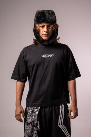 Camiseta boxy fit CHILL — streetwear hecho en Colombia
