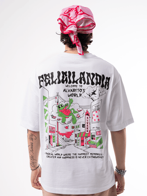 Camiseta oversize fit CHILL — streetwear hecho en Colombia