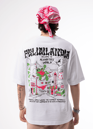 Camiseta oversize fit CHILL — streetwear hecho en Colombia