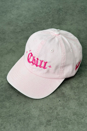 Gorra Washed Chill Pink