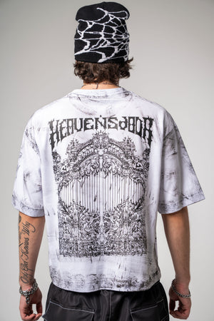 Camiseta boxy fit distressed CHILL — streetwear colombiano