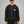 Hoodie con cierre From The Void CHILL negro oversize 400gr — algodón 100% unisex con estampado gótico demonio en serigrafía, cierre YKK y efectos raw edge, streetwear hecho en Colombia