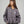 Hoodie Lace CHILL gris oversize 400gr — algodón con doble cierre YKK y detalles raw edge deconstruidos, streetwear hecho en Colombia