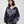 Hoodie con cierre Gryphon CHILL azul marino oversize unisex 330gr — algodón con estampado heráldico de grifos en serigrafía blanca en pecho y mangas, streetwear hecho en Colombia