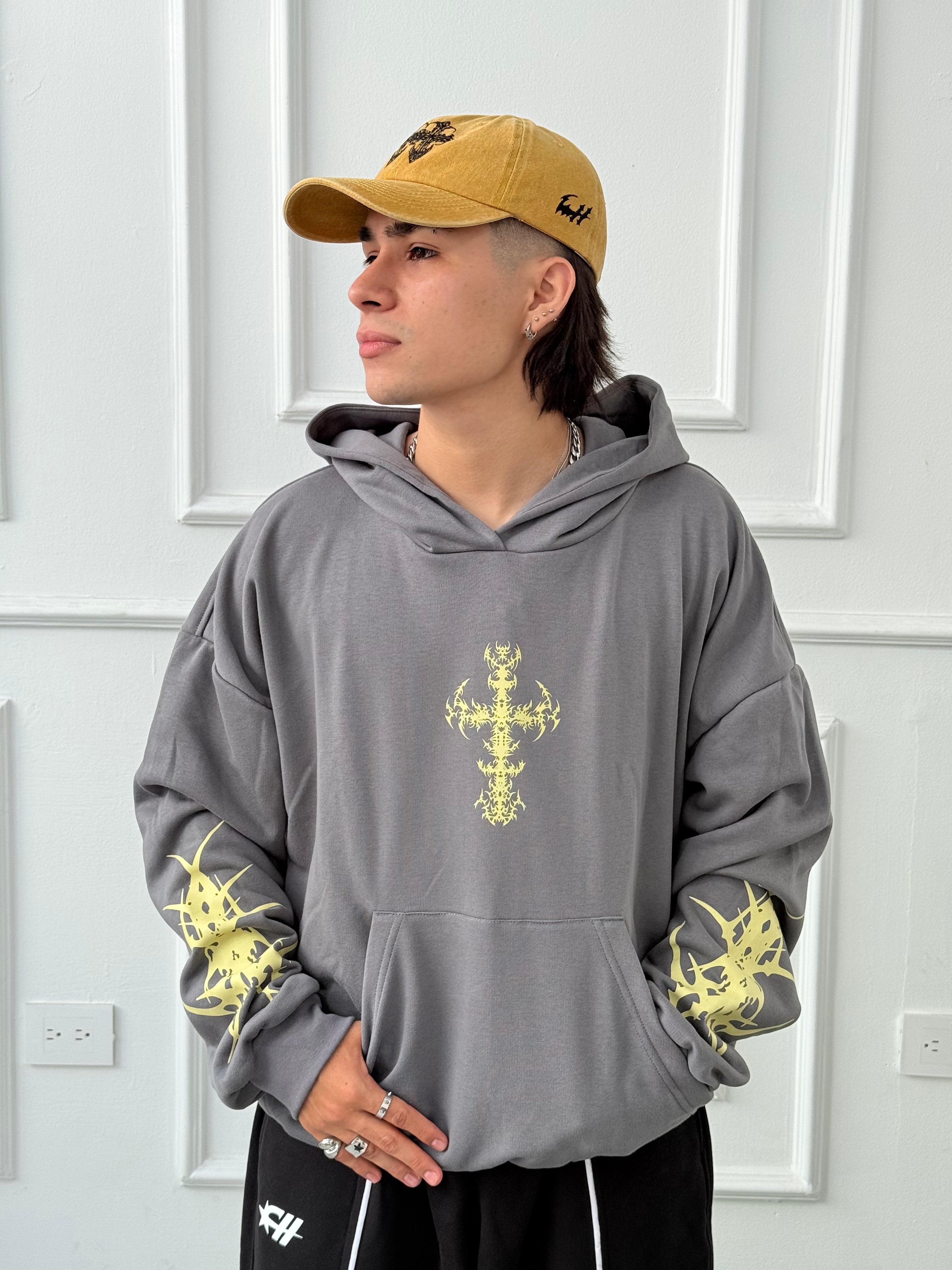 Hoodie Tribal Cross