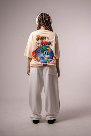 Camiseta oversize fit CHILL — streetwear hecho en Colombia