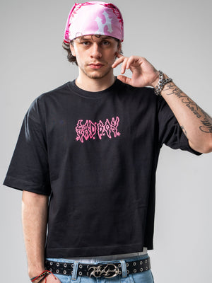 Camiseta boxy fit CHILL — streetwear hecho en Colombia