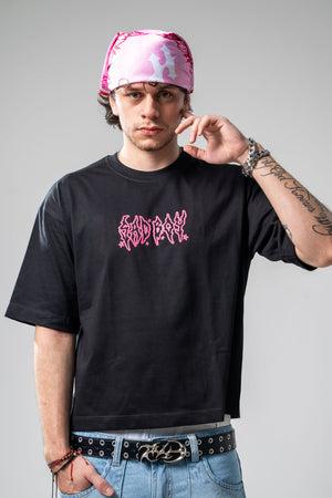 Camiseta boxy fit CHILL — streetwear hecho en Colombia