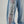 Spider Lily Jean CHILL celeste barrel — denim 100% algodón unisex con estampado floral tribal en pierna y bordado en bolsillos traseros, streetwear hecho en Colombia