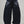 Locked Jean CHILL barrel azul raw denim — 100% algodón unisex con alamares metálicos en tiro y costuras blancas contraste, streetwear hecho en Colombia