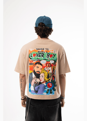 Camiseta boxy fit CHILL — streetwear hecho en Colombia