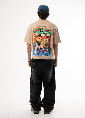 Camiseta boxy fit CHILL — streetwear hecho en Colombia