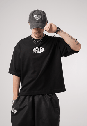 Camiseta boxy fit CHILL — streetwear hecho en Colombia