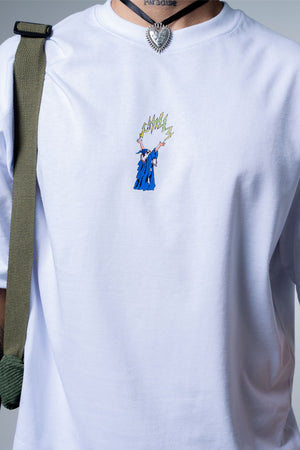 Camiseta boxy fit CHILL — streetwear hecho en Colombia