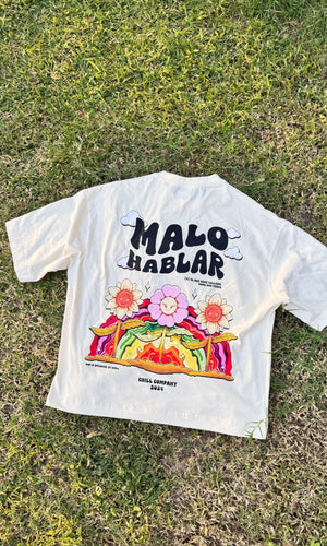 Camiseta oversize fit CHILL — streetwear hecho en Colombia