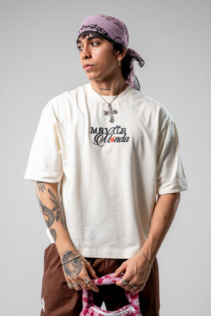 Camiseta boxy fit CHILL — streetwear hecho en Colombia