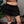 Miniskirt Bloom CHILL negro — algodón 300gr con triple capa de golas deshilachadas y licra incorporada, minifalda femenina streetwear hecha en Colombia