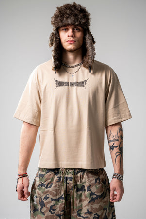 Camiseta boxy fit CHILL — streetwear hecho en Colombia