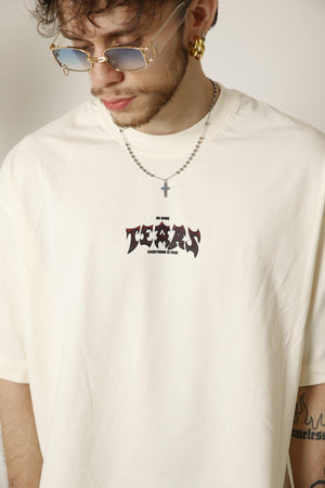Camiseta boxy fit CHILL — streetwear hecho en Colombia