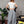 Top off shoulder Bellakita CHILL blanco cropped — algodón spandex con manga asimétrica y lettering script en serigrafía roja, top femenino streetwear hecho en Colombia