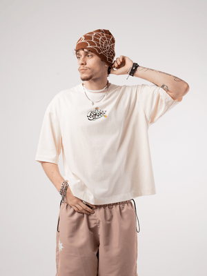 Camiseta boxy fit CHILL — streetwear hecho en Colombia