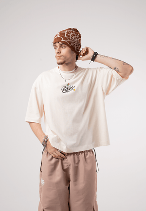 Camiseta boxy fit CHILL — streetwear hecho en Colombia