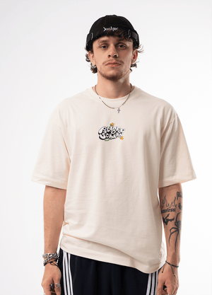 Camiseta oversize fit CHILL — streetwear hecho en Colombia