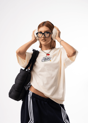 Camiseta oversize fit CHILL — streetwear hecho en Colombia