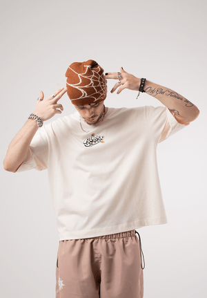 Camiseta boxy fit CHILL — streetwear hecho en Colombia