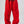 Parachute Reborn CHILL rojo — pantalón baggy antifluido con detalles reflectivos y estampado tribal serigrafía, streetwear hecho en Colombia