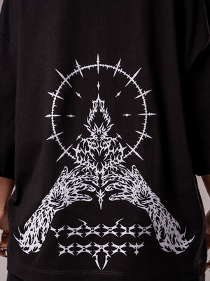 Camiseta oversize fit CHILL — streetwear hecho en Colombia