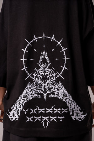 Camiseta oversize fit CHILL — streetwear hecho en Colombia