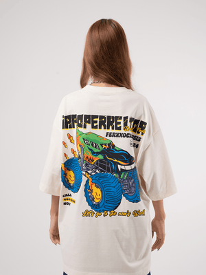 Camiseta oversize fit CHILL — streetwear hecho en Colombia