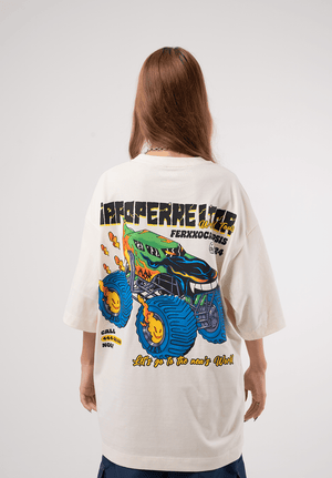 Camiseta oversize fit CHILL — streetwear hecho en Colombia