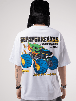 Camiseta oversize fit CHILL — streetwear hecho en Colombia