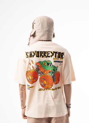 Camiseta oversize fit CHILL — streetwear hecho en Colombia
