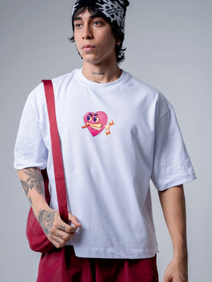 Camiseta boxy fit CHILL — streetwear hecho en Colombia