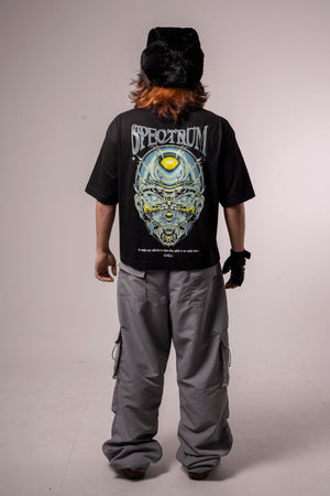 Camiseta boxy fit CHILL — streetwear hecho en Colombia