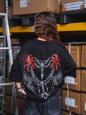 Camiseta oversize fit CHILL — streetwear hecho en Colombia