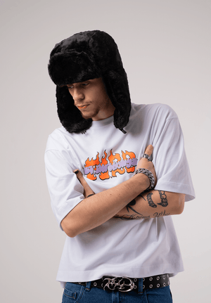 Camiseta boxy fit CHILL — streetwear hecho en Colombia