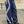 Sudadera Ondas CHILL azul marino baggy — tela scuba unisex con ondas en sesgo aéreo, ajustable en cintura y botas, streetwear hecho en Colombia